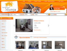 Tablet Screenshot of imobiliariamurca.com.br